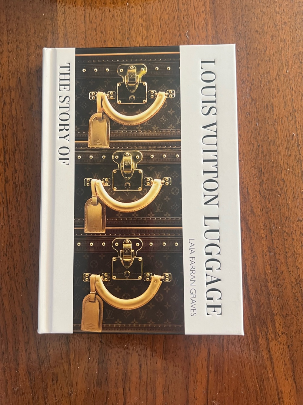 Louis Vuitton Coffee Table Book with Gold and Black Cover